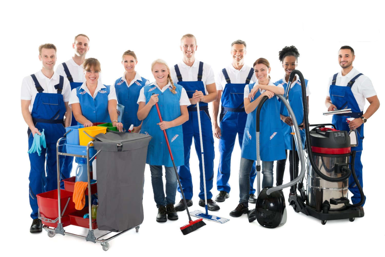 The Golden Bear cleaning crew
